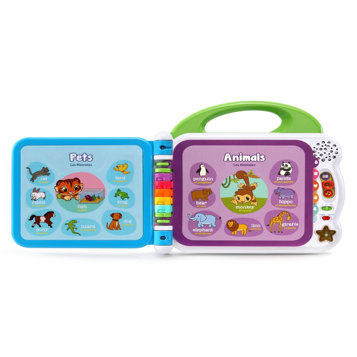 LeapFrog Learning Friends 100 Words Book – Bilingual Interactive Touch-and-Learn Book