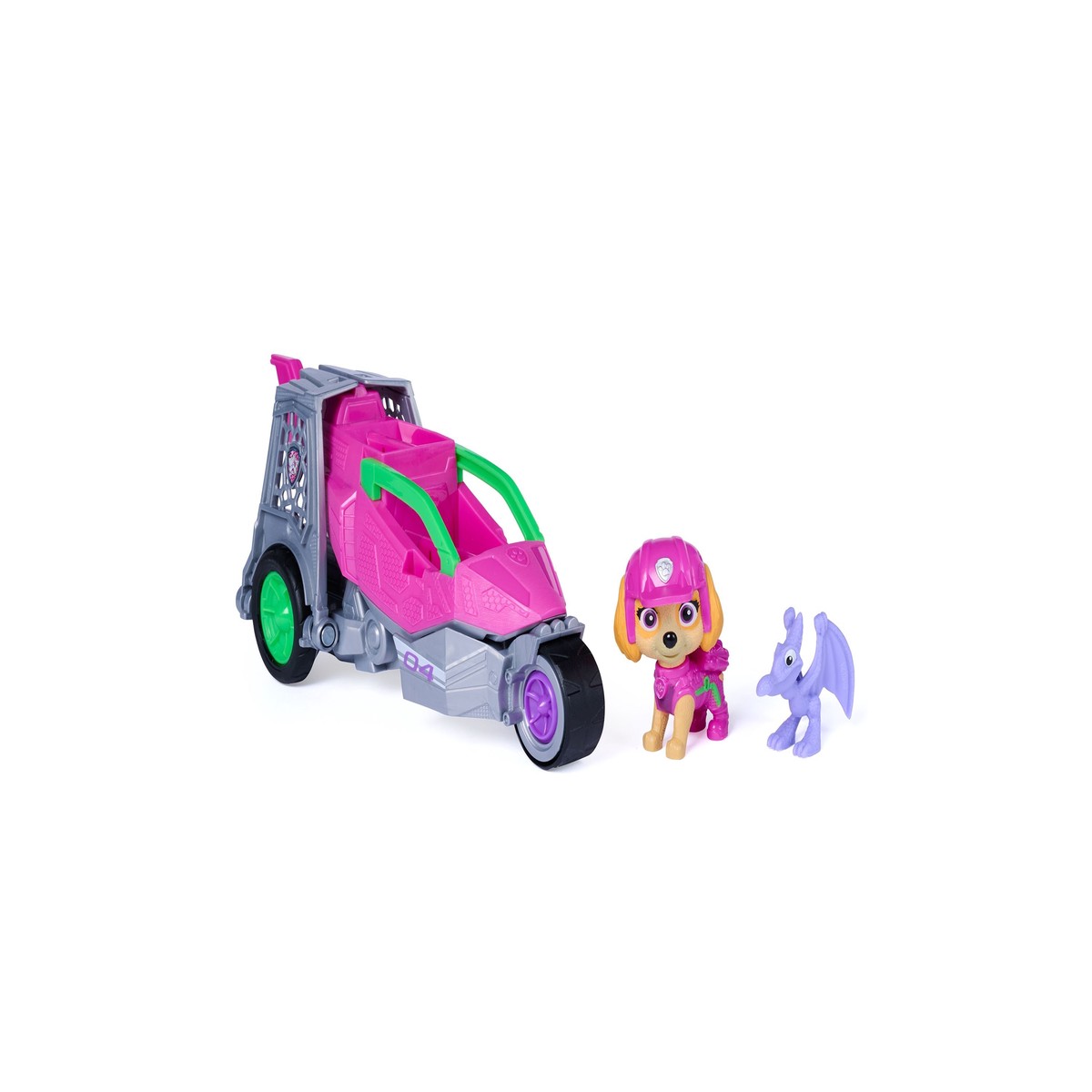 PAW Patrol Dino Rescue Skye’s Rescue Jet with Dinosaur Figure