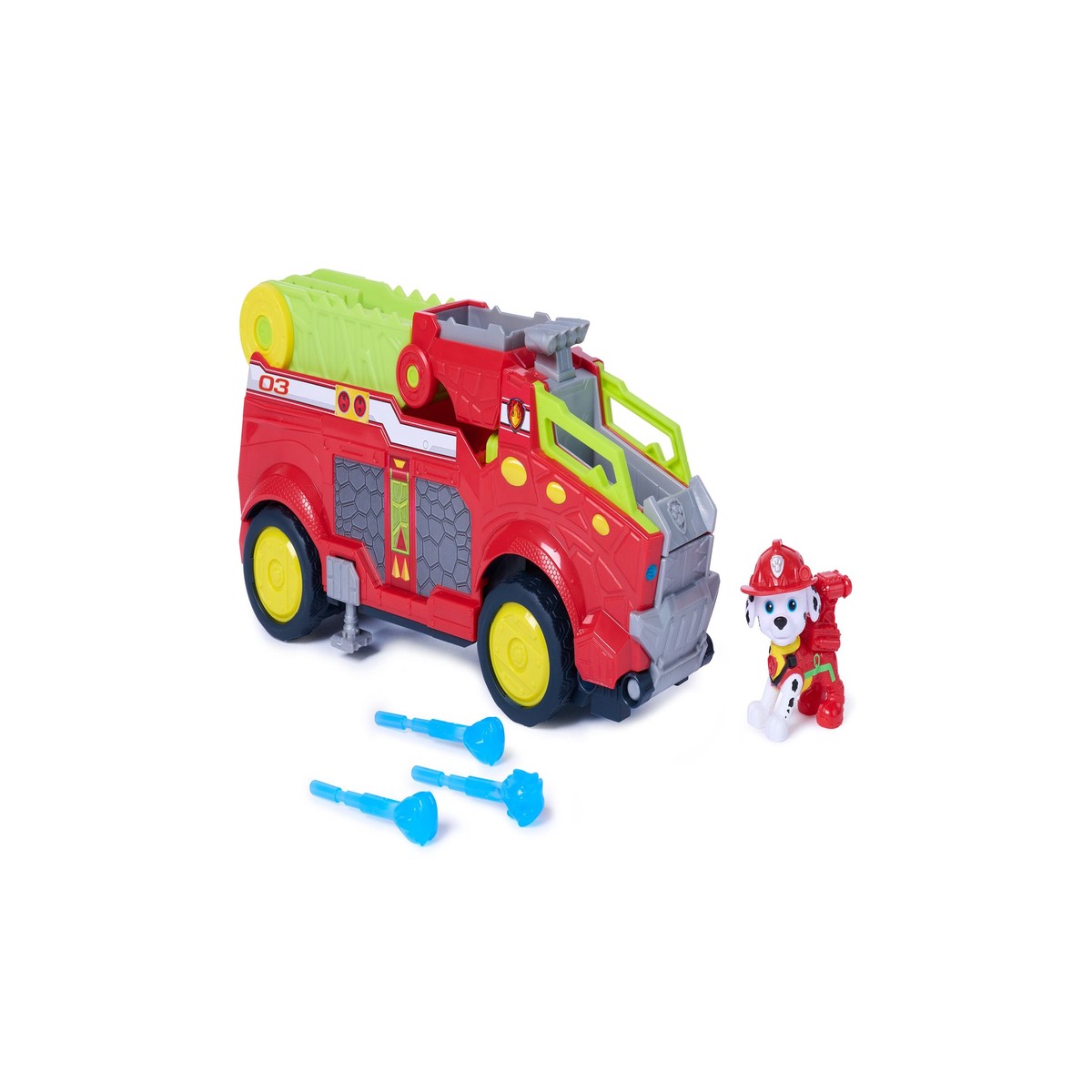 PAW Patrol Marshall Rescue Fire Truck With Water Launcher And Extendable Ladder