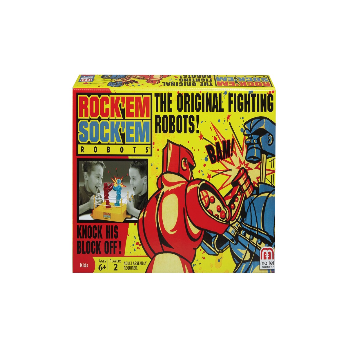 Rock ‘Em Sock ‘Em Robots Classic Boxing Match Game