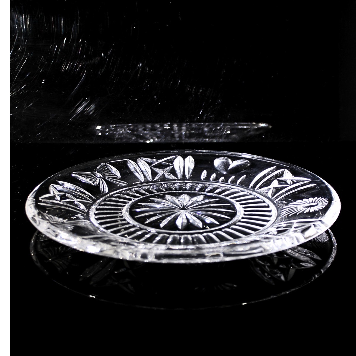 Waterford Crystal: Millennium Luncheon Plate, 8″ | Millennium Series – Like New