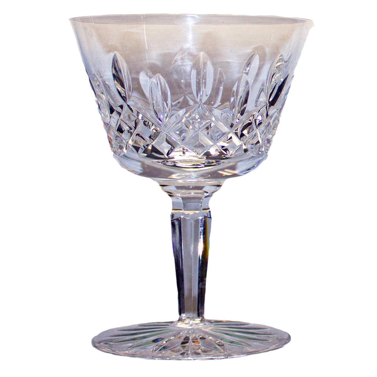 Waterford Stemware: 8.2″ Tall Water Goblet – Lismore – Like New