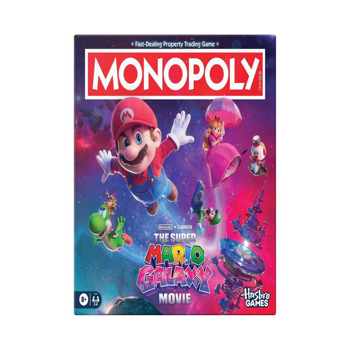 Monopoly The Super Mario Galaxy Movie Edition Board Game