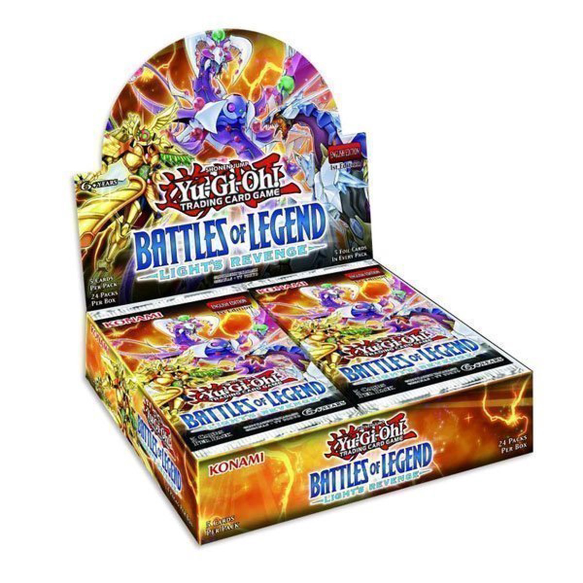 Yu-Gi-Oh! TCG Battles of Legend- Lightss Revenge Foil Booster Box