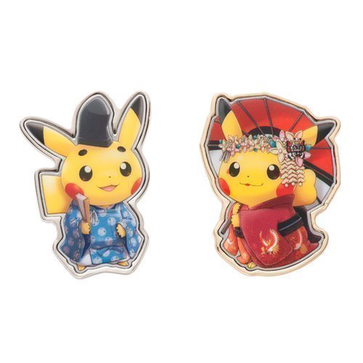 (Limited Edition) Kyoto Pokemon Center Official Mascot Pin Set