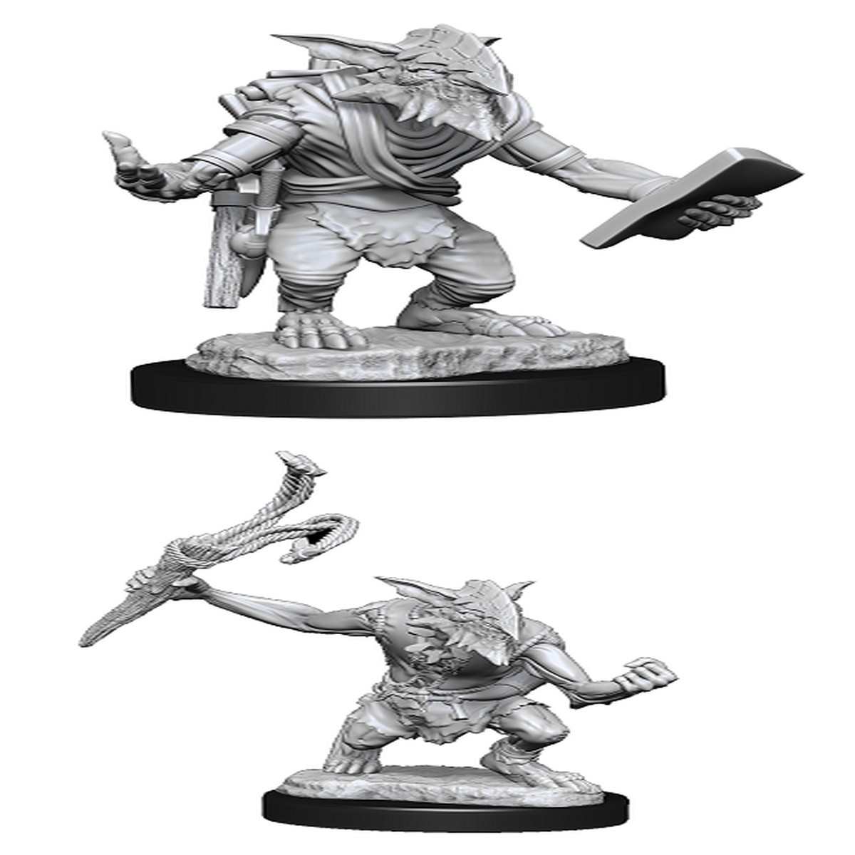 MTG Unpainted Minis: WV1 Goblin Guide & Bushwacker