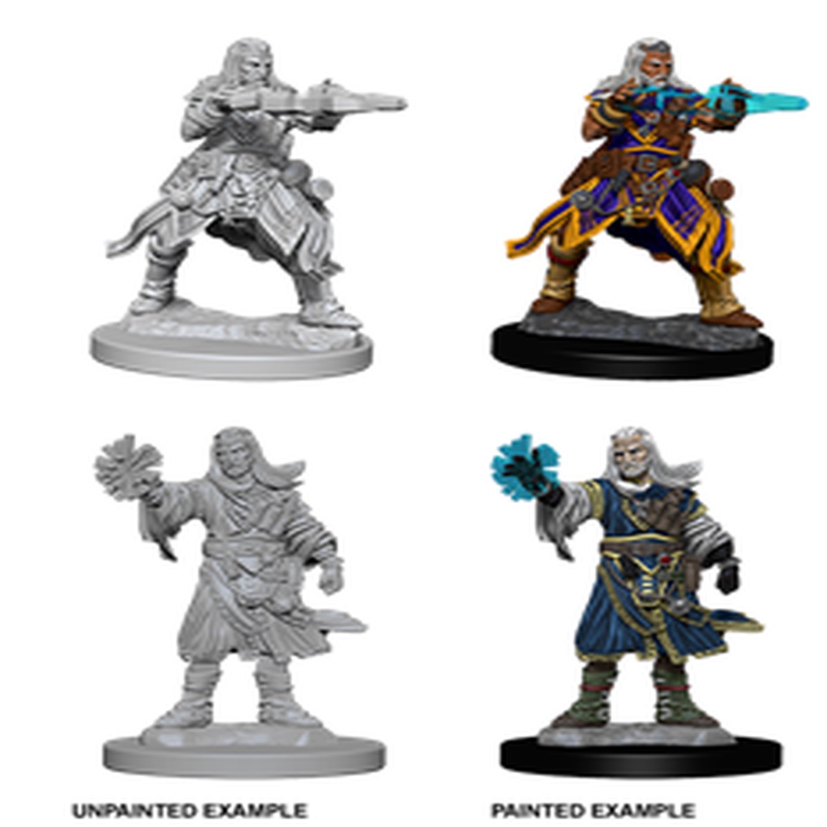Pathfinder Unpainted Minis: WV6 Male Human Wizard