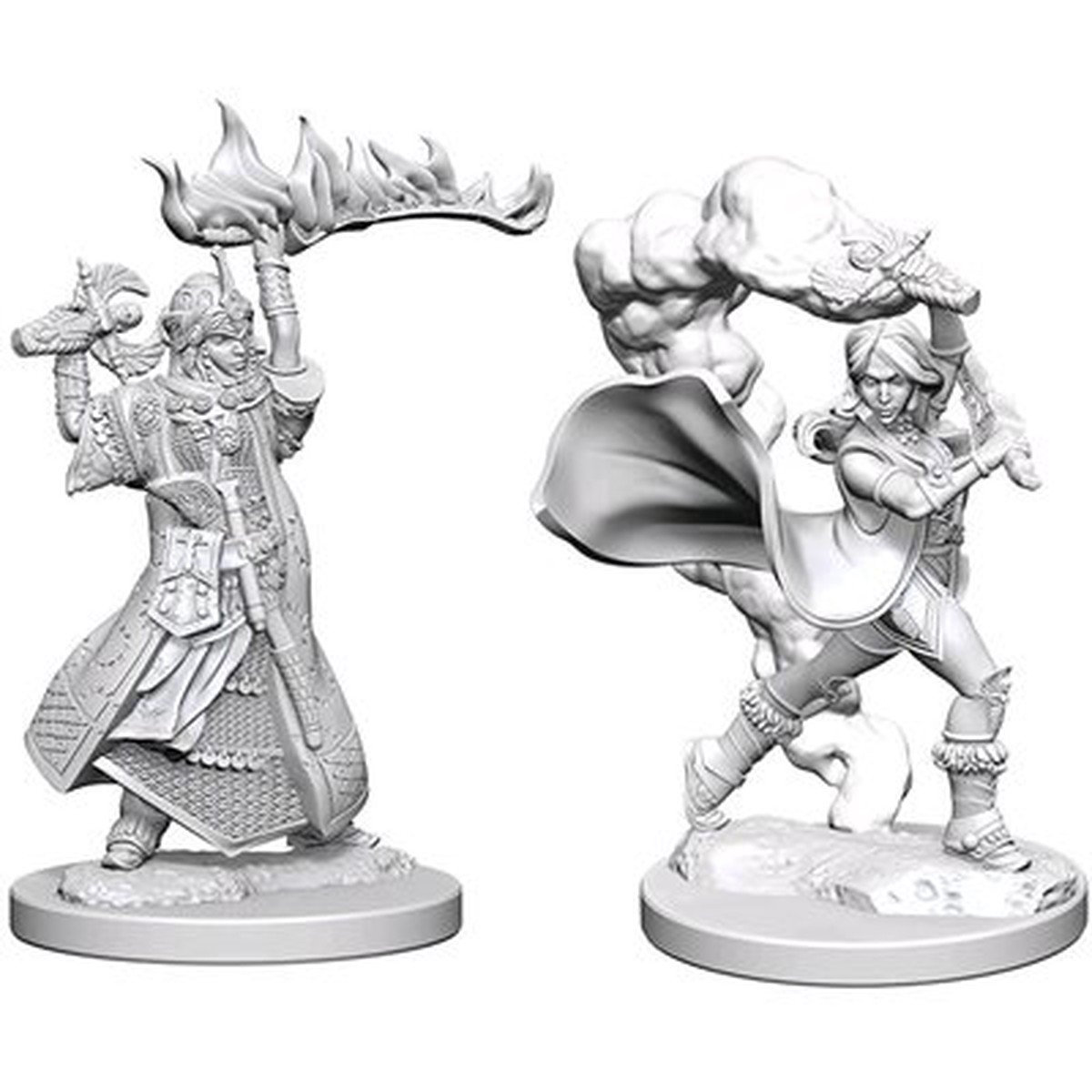 PF Unpainted Minis: WV1 Human Female Cleric