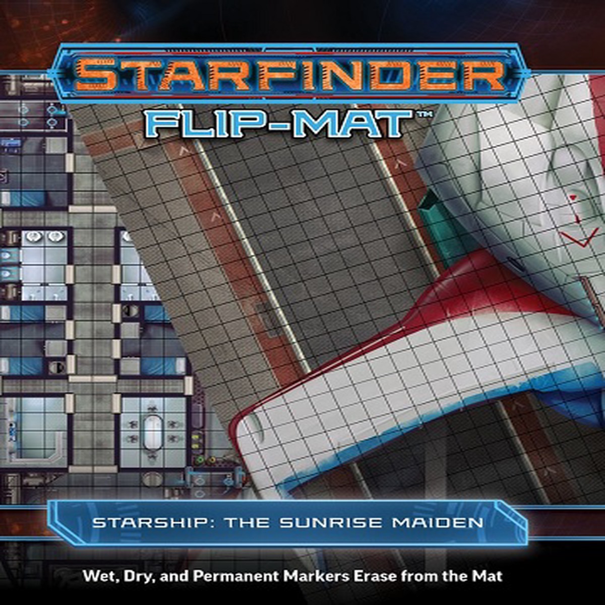Starfinder Flip Mat Starship: The Sunrise Maiden