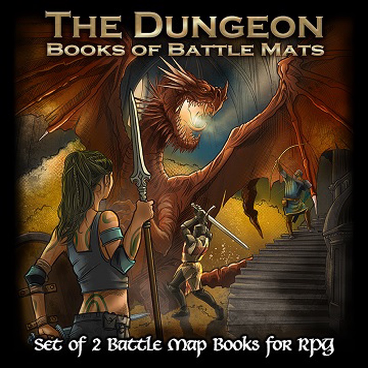 The Dungeon Books Of Battle Mats