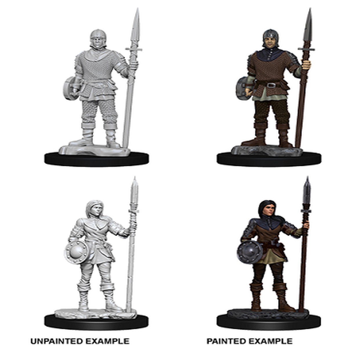 Wizkids Unpainted Minis: WV10 Guards