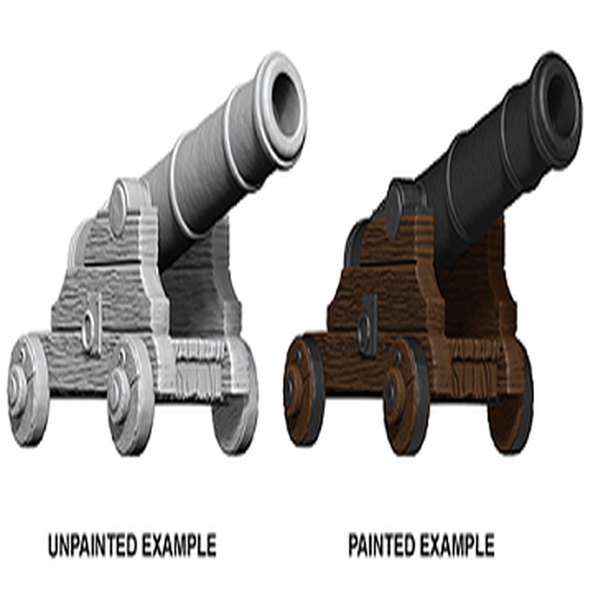 Wizkids Unpainted Minis: WV9 Cannons