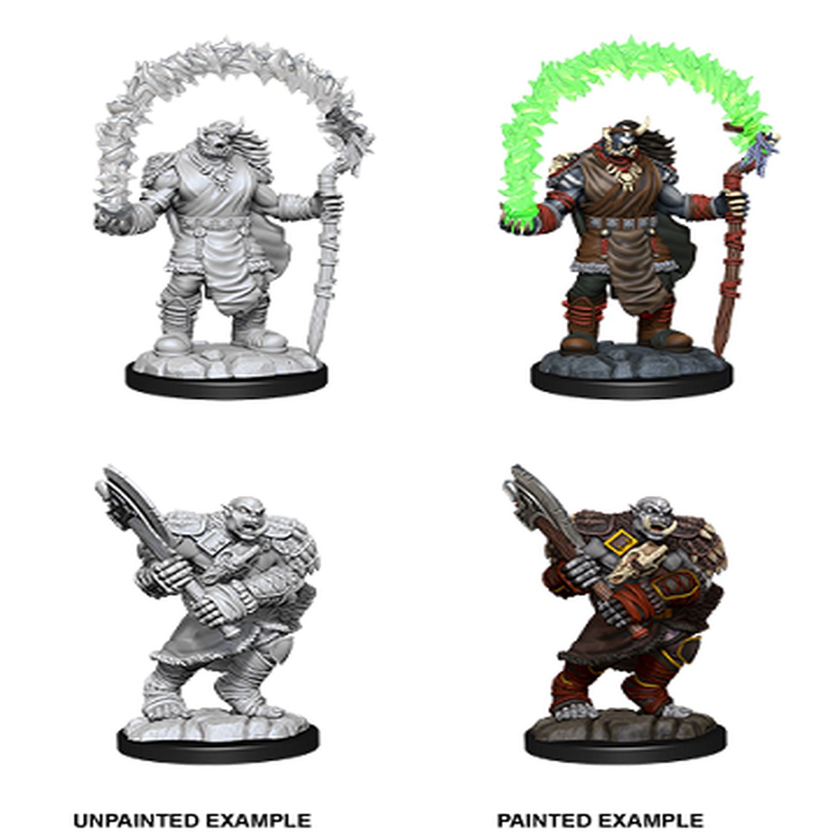 D&D Unpainted Minis WV12 Orc Adventurers