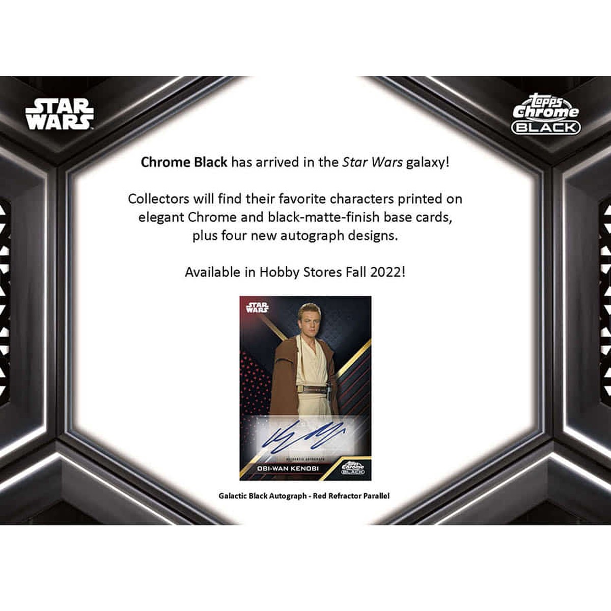 2022 Topps Star Wars Chrome Black Hobby Box