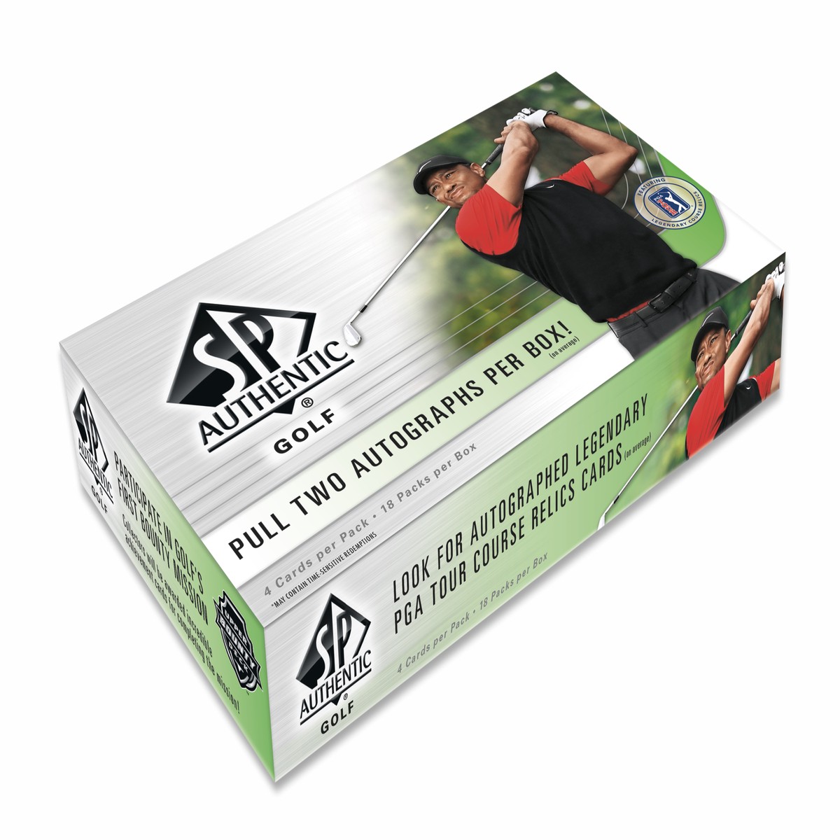 2021-22 Upper Deck SP Authentic Golf Hobby Box