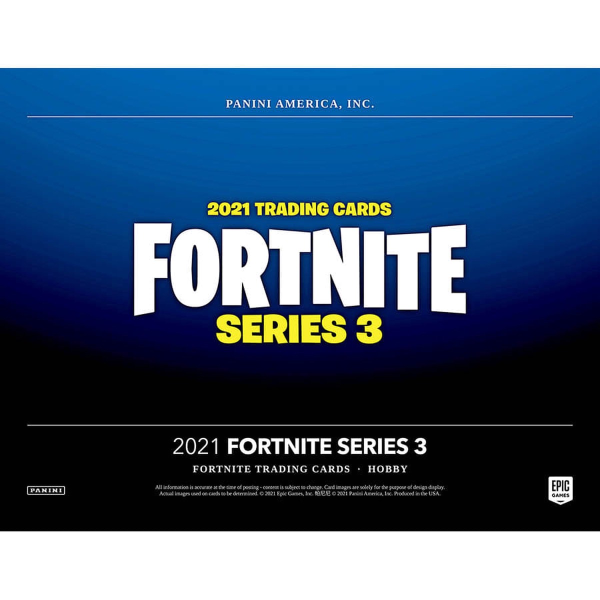 2021 Panini Fortnite Series 3 Hobby Box