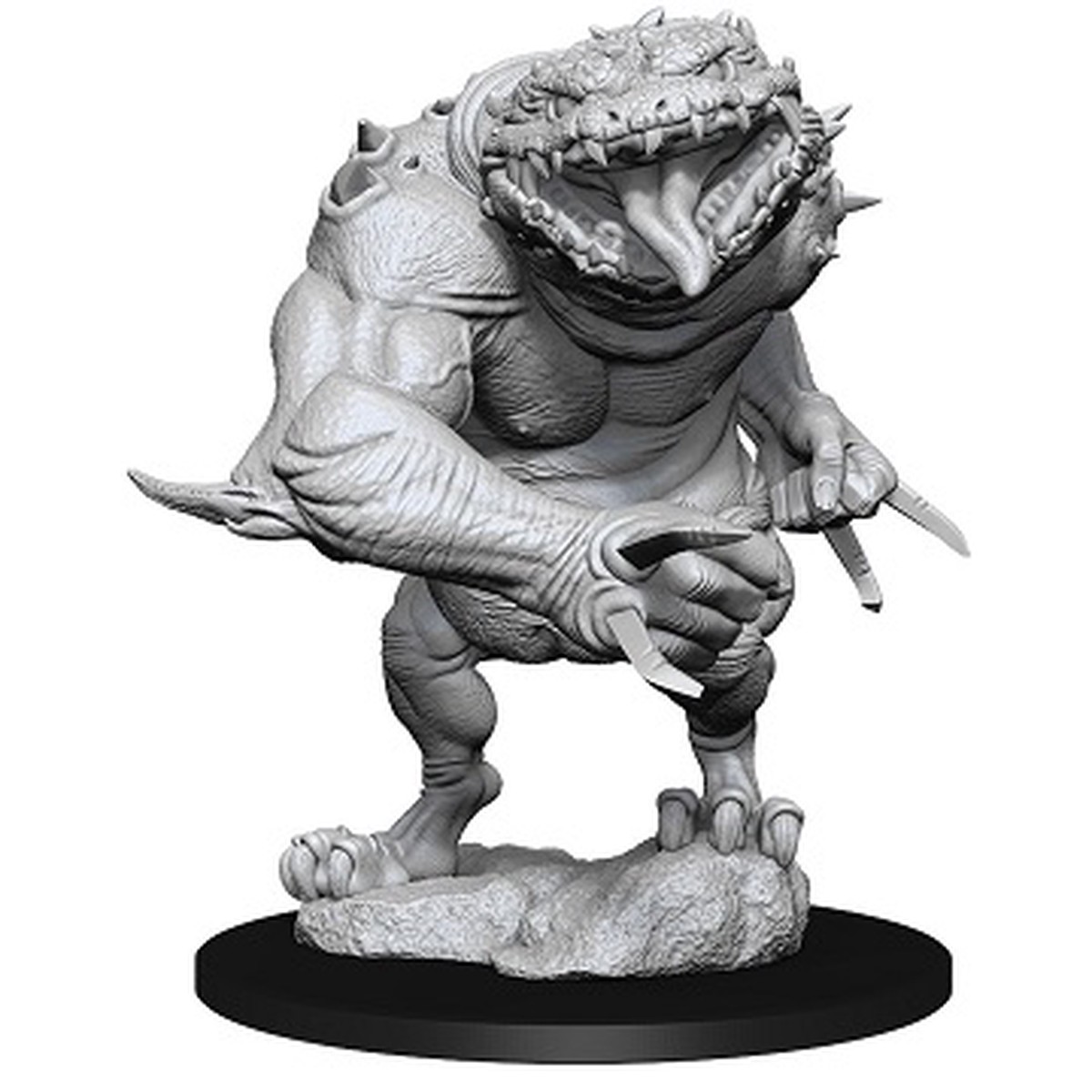 D&D Unpainted Minis WV11 Blue Slaad