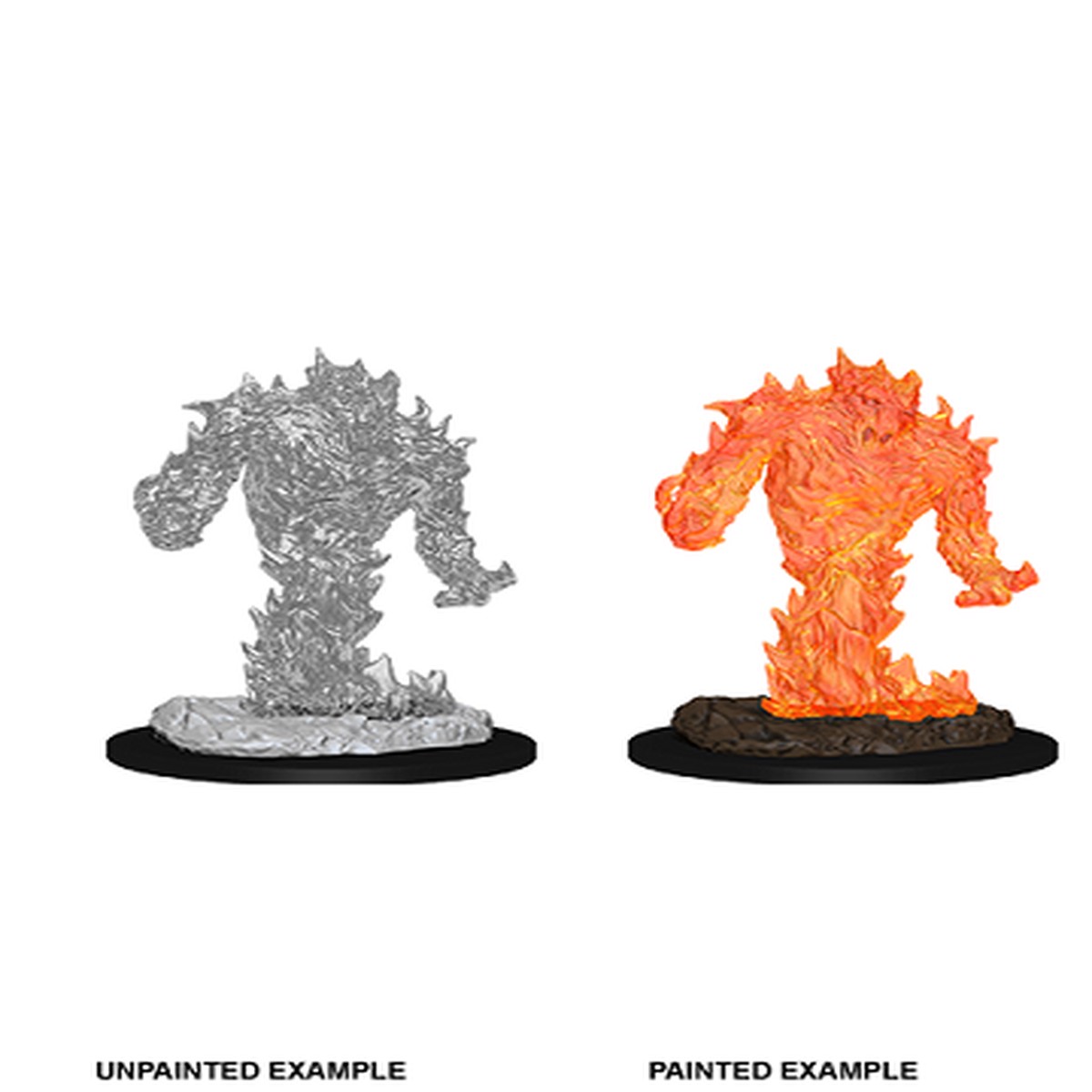 D&D Unpainted Minis Fire Elemental