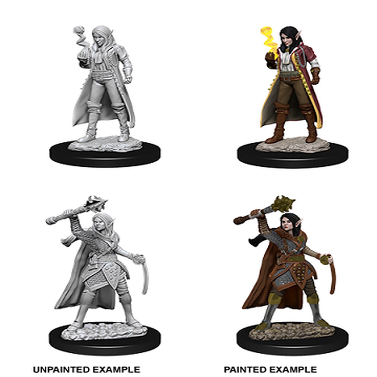 D&D Unpainted Minis WV10 Female Elf Cleric