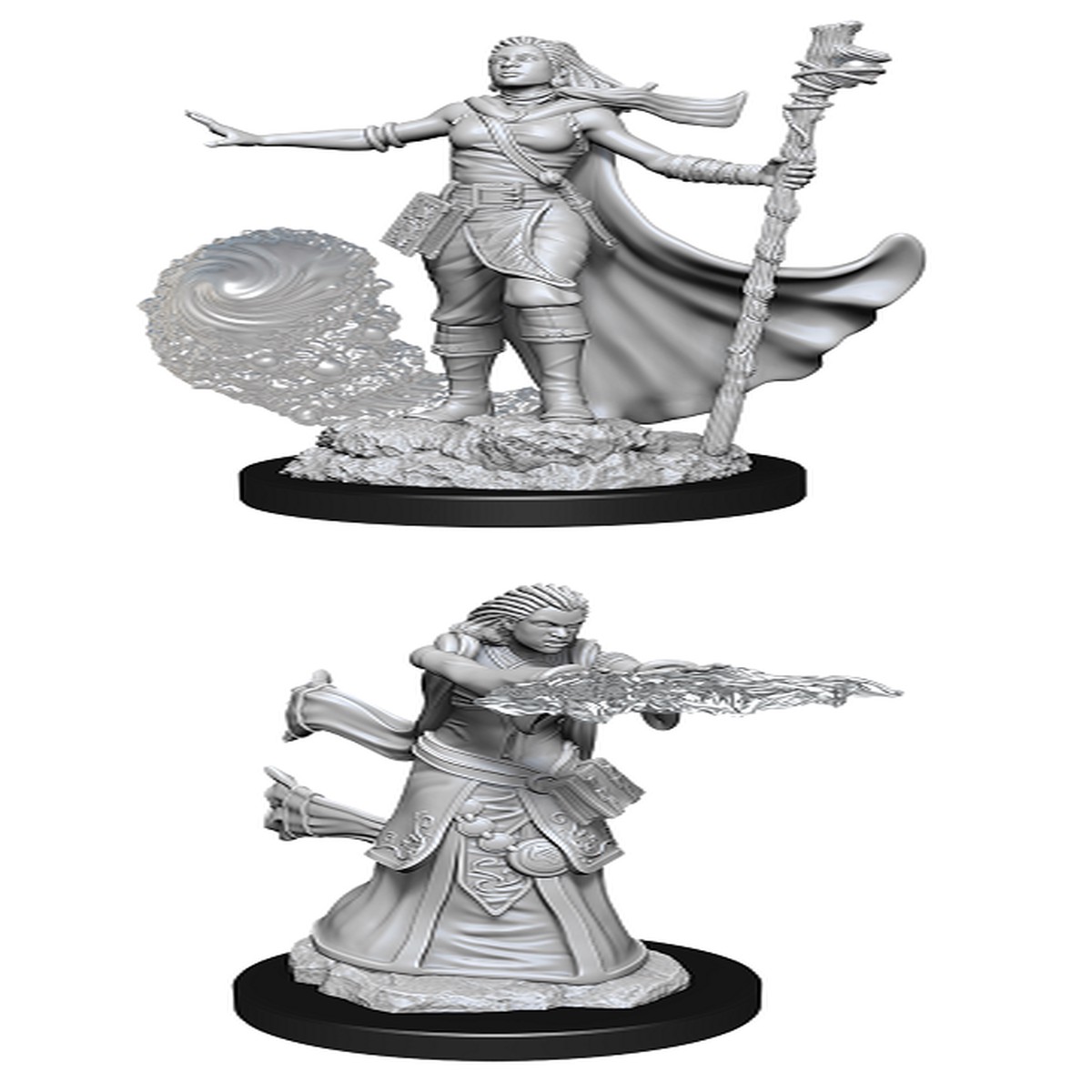 D&D Unpainted Minis WV11 Female Human Wizard