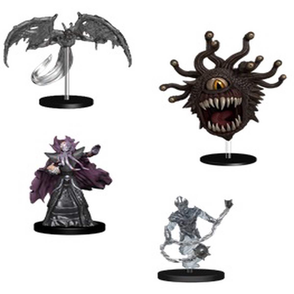 D&D Icons 3: Rage of Demons White Dracolich Premium Figure