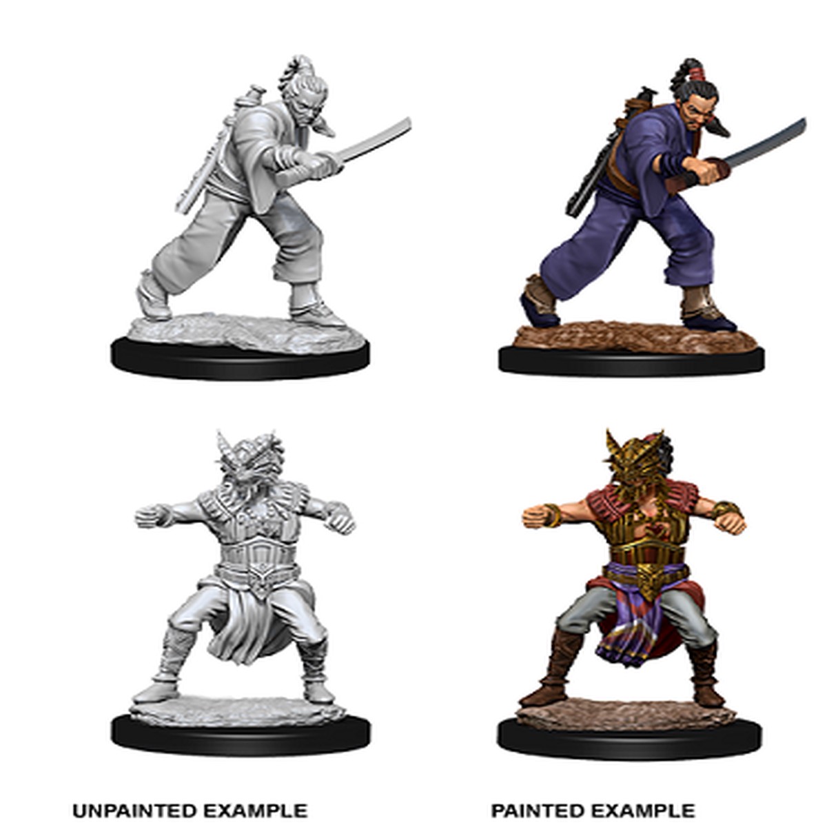 D&D Unpainted Minis: Human Male Monk