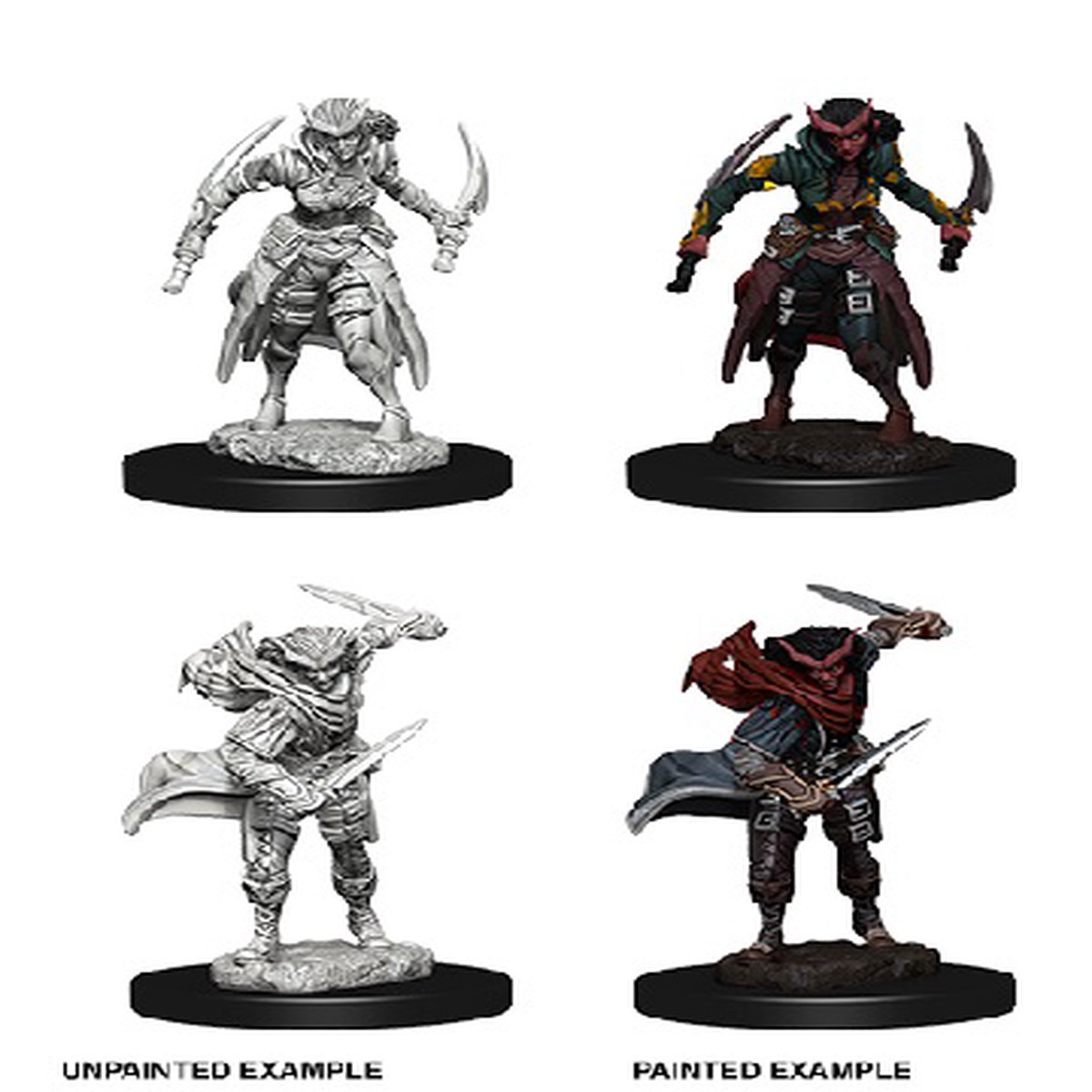 D&D Unpainted Minis: Tiefling Female Rogue