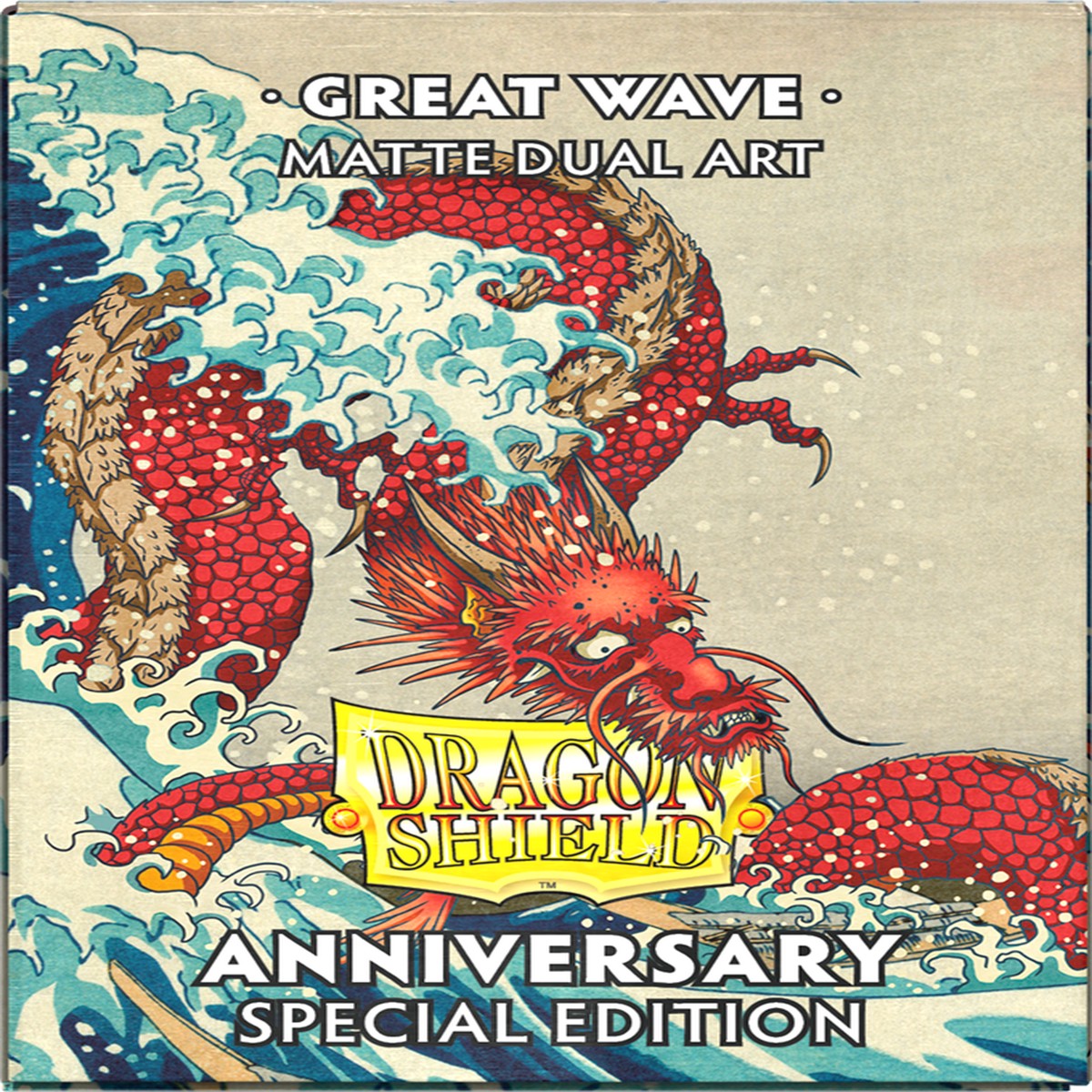 Dragon Shield Sleeves Dual Matte Great Wave