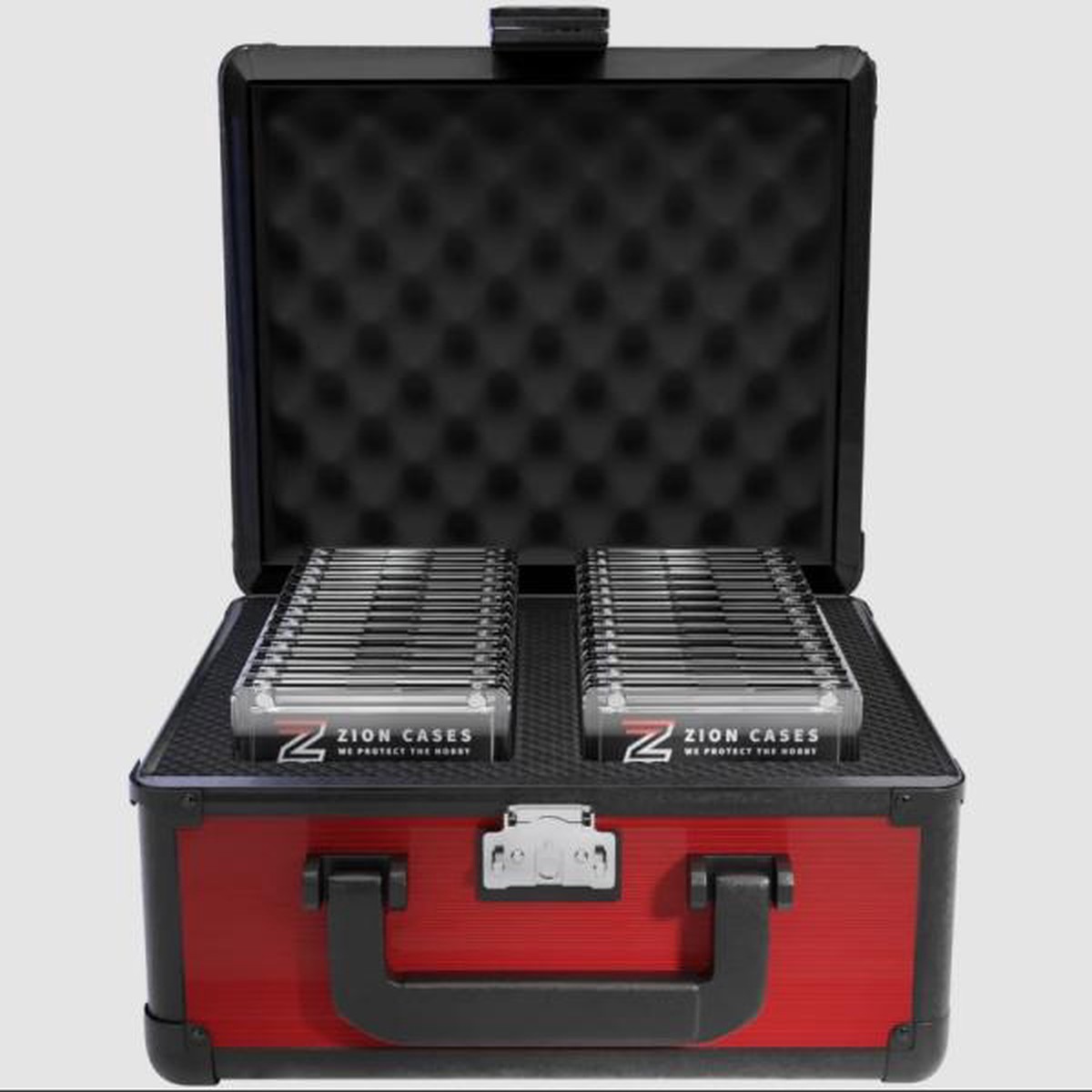 Zion Cases  Slab Case 2 Row (Red)