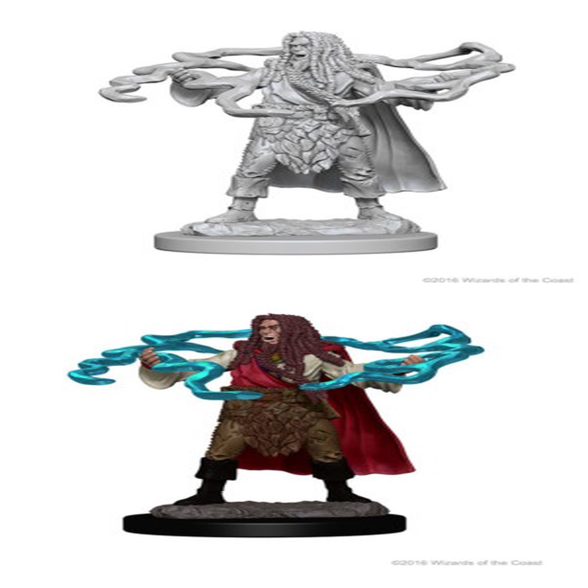 D&D Unpainted Minis: Human Male Sorcerer