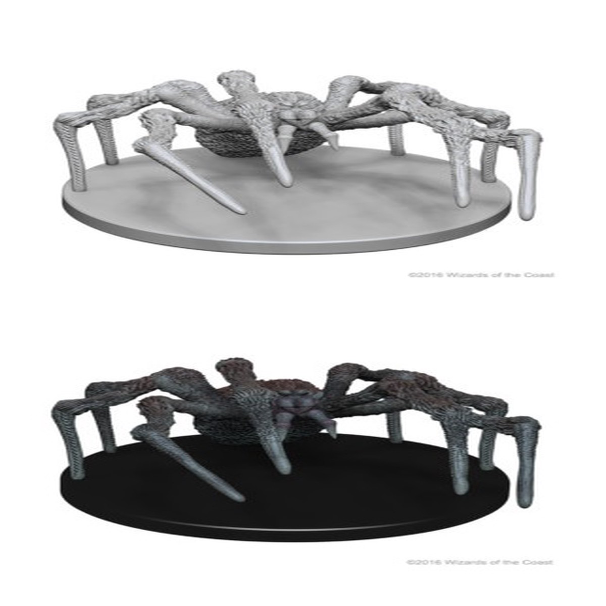 D&D Unpainted Minis: Spiders