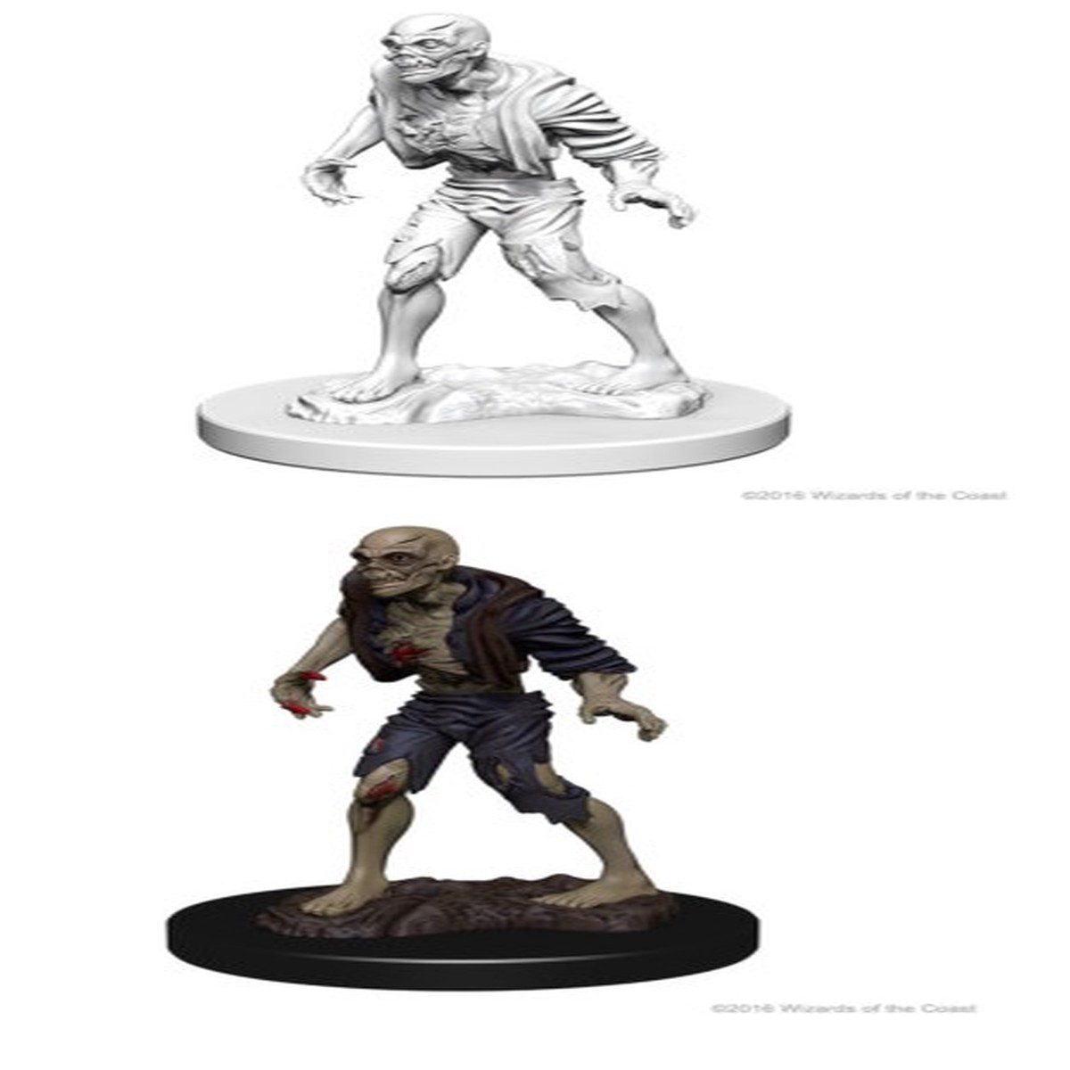 D&D Unpainted Minis: Zombies