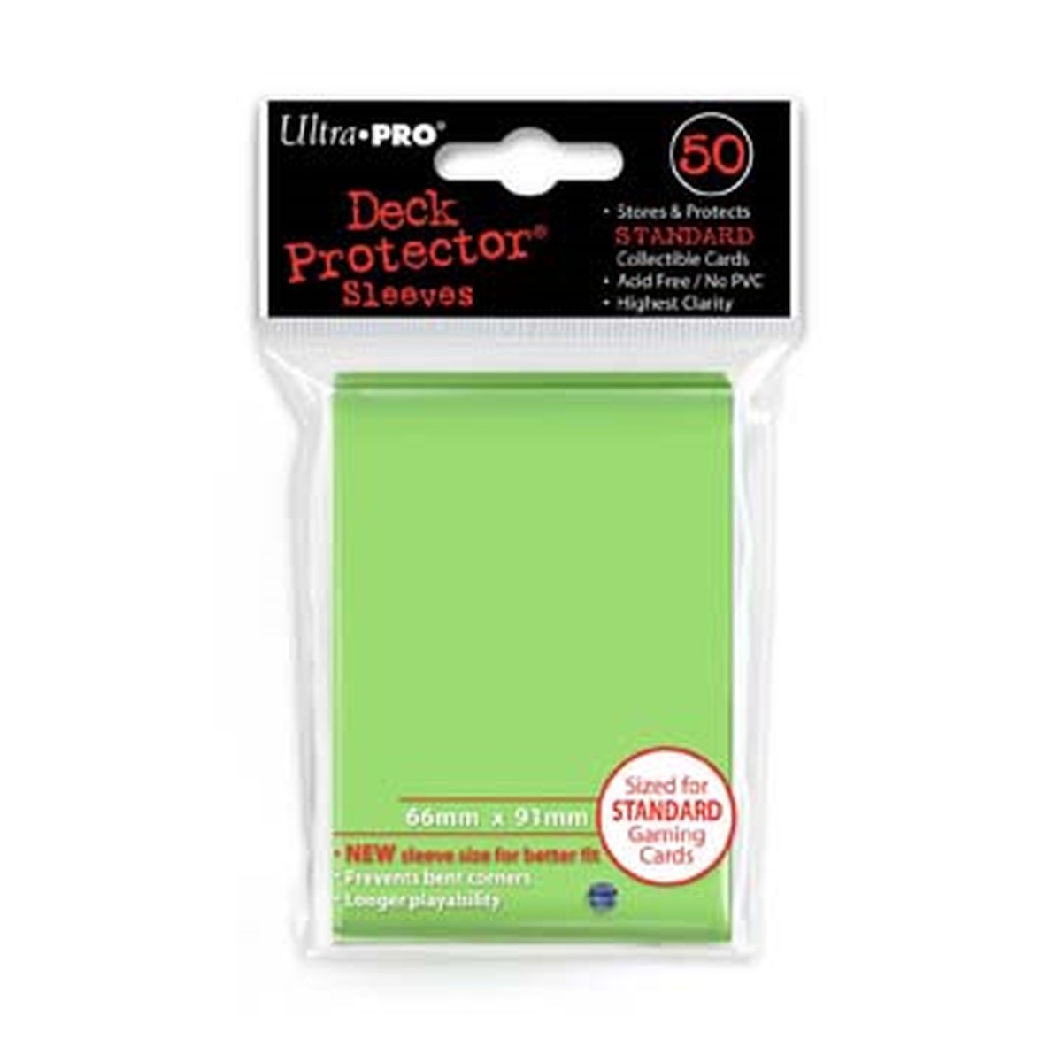 Ultra Pro Sleeves: Deck Protector Lime Green 50ct