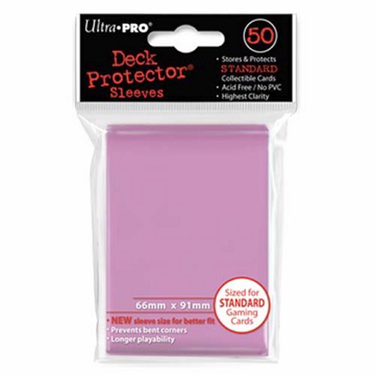 Ultra Pro Sleeves: Deck Protector Pink 50ct
